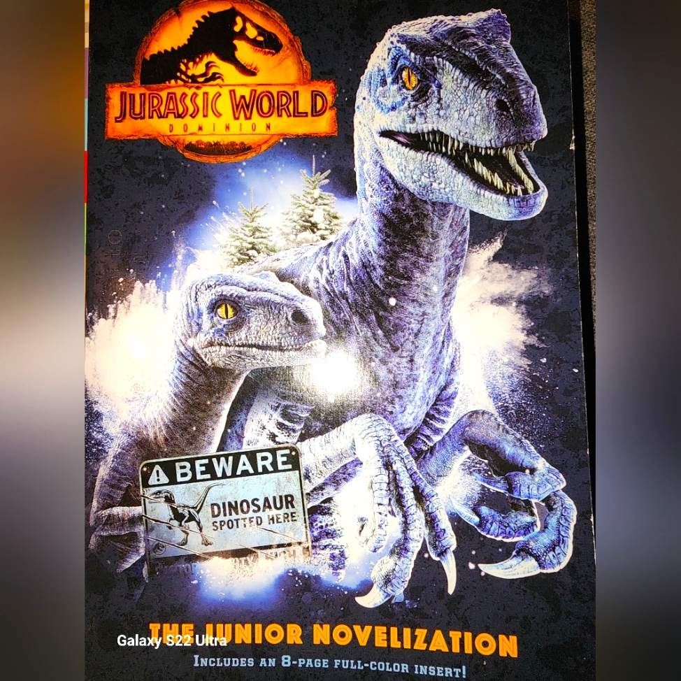 Jurassic World Dominion Junior Novelization Jurassic World Dominion Junior Novelization